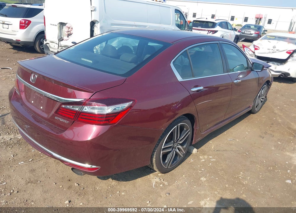 2017 HONDA ACCORD SPORT VIN: 1HGCR2F57HA132990