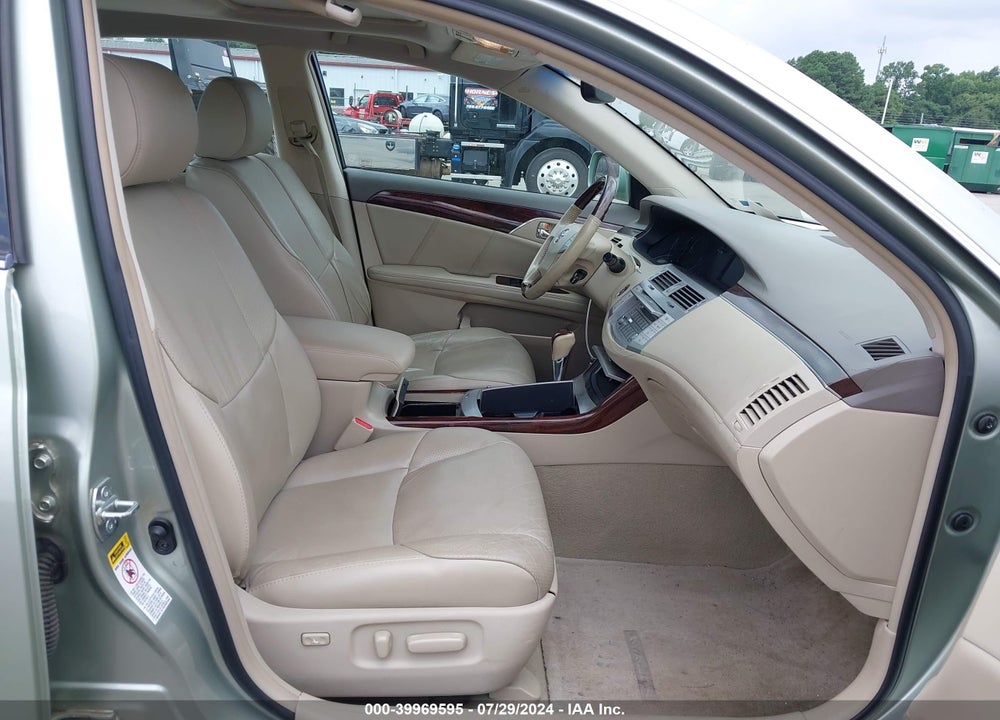 2008 TOYOTA AVALON LIMITED VIN: 4T1BK36B58U276929