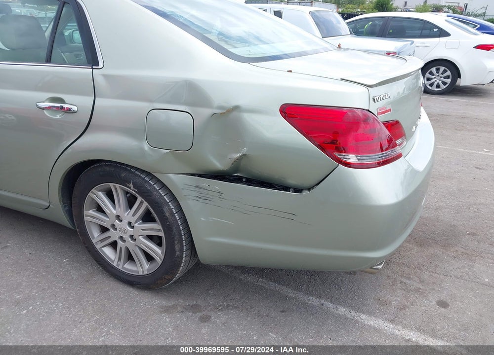 2008 TOYOTA AVALON LIMITED VIN: 4T1BK36B58U276929