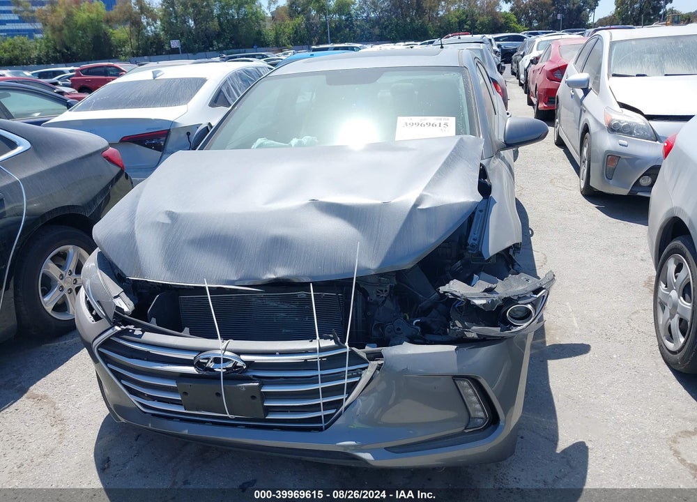 2018 HYUNDAI ELANTRA VALUE EDITION VIN: 5NPD84LF6JH382413