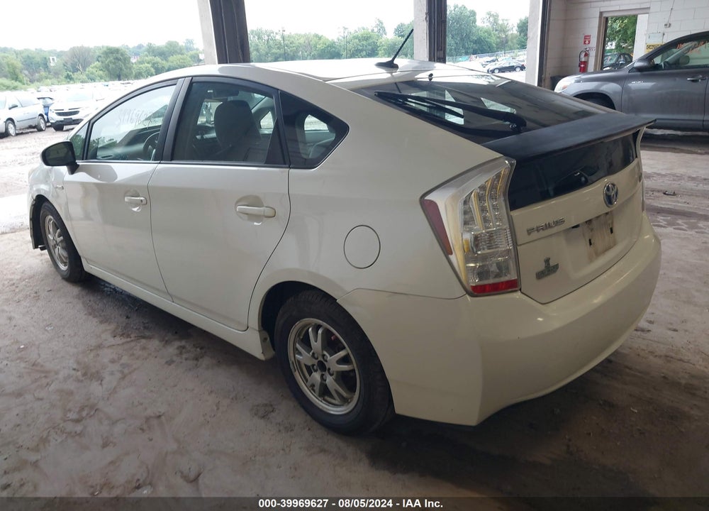 2010 TOYOTA PRIUS II VIN: JTDKN3DUXA0004129