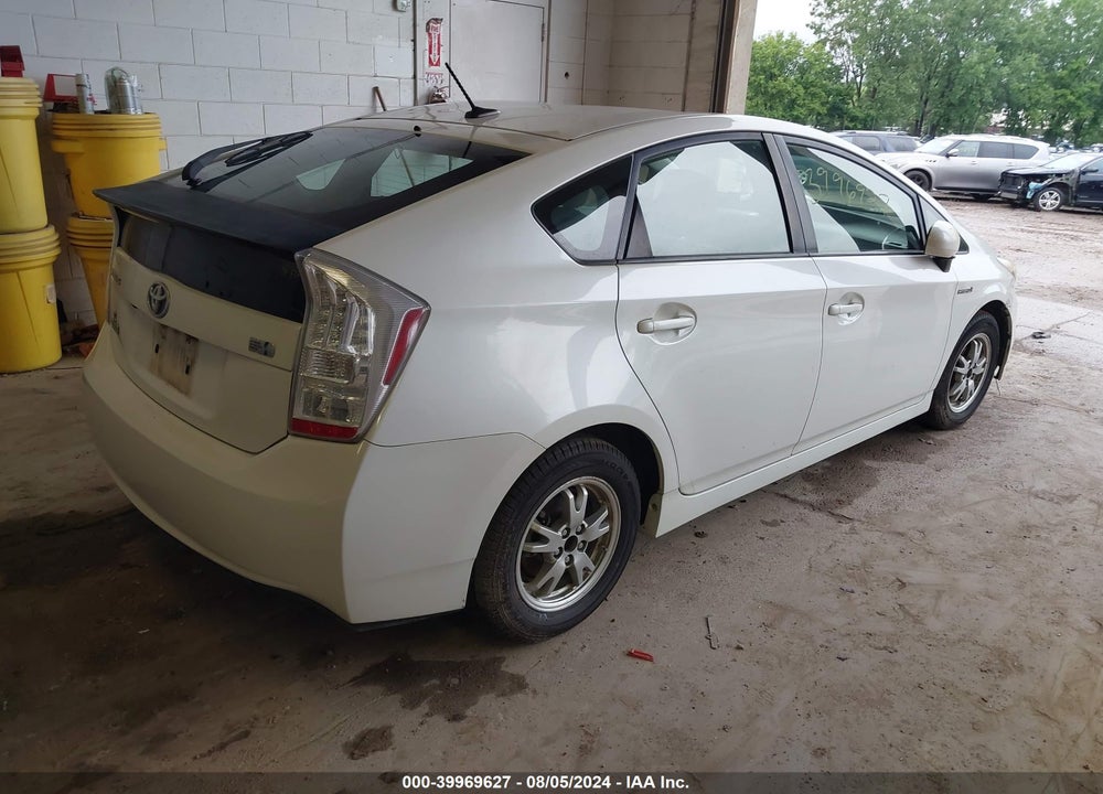 2010 TOYOTA PRIUS II VIN: JTDKN3DUXA0004129