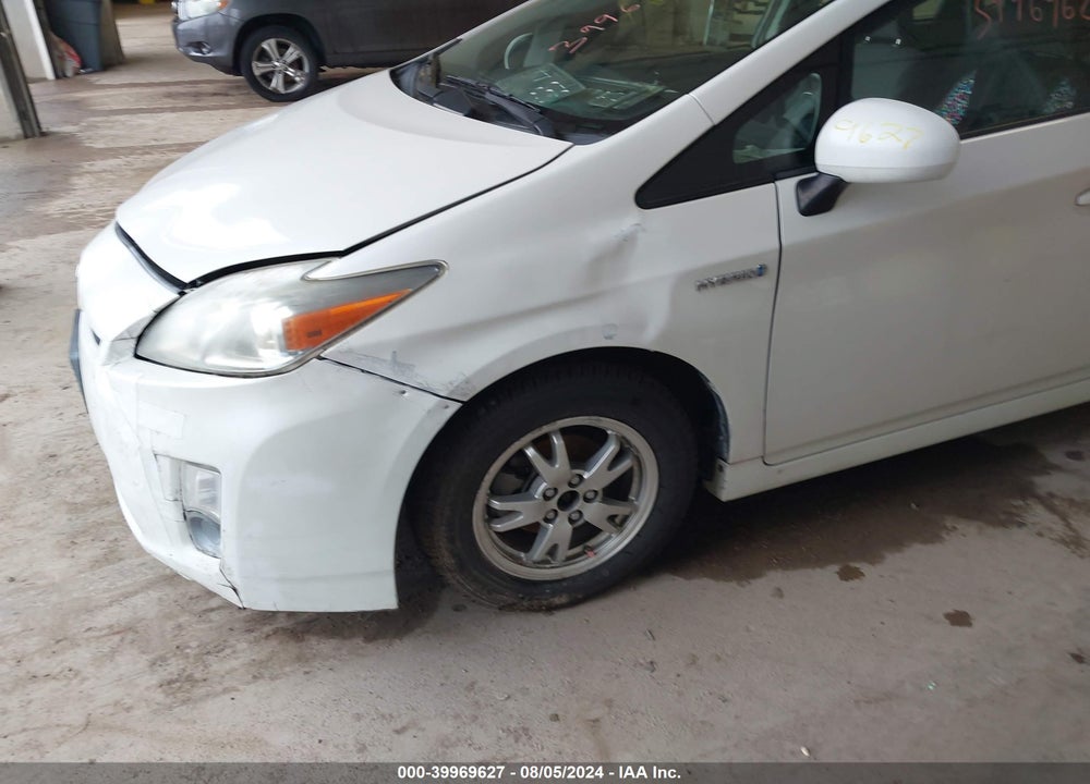 2010 TOYOTA PRIUS II VIN: JTDKN3DUXA0004129
