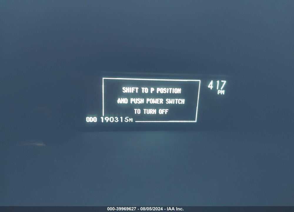 2010 TOYOTA PRIUS II VIN: JTDKN3DUXA0004129
