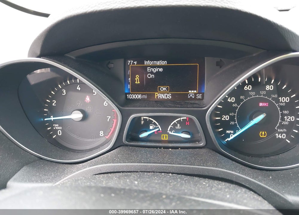 2017 FORD ESCAPE TITANIUM VIN: 1FMCU0JD4HUA75108