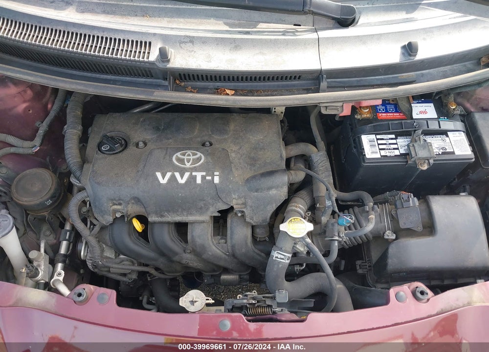 2009 TOYOTA YARIS VIN: JTDJT903395231369