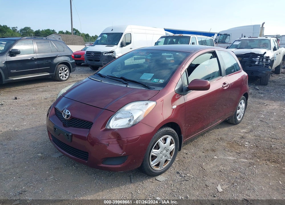 2009 TOYOTA YARIS VIN: JTDJT903395231369