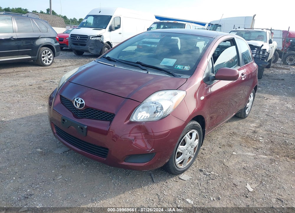 2009 TOYOTA YARIS VIN: JTDJT903395231369