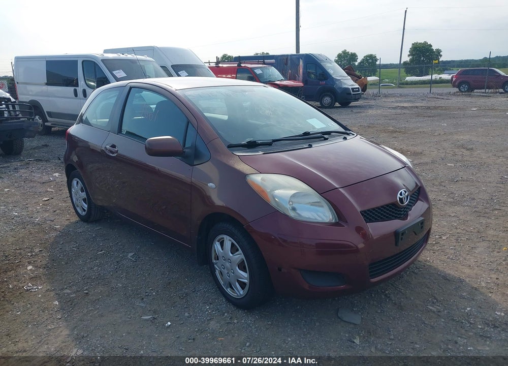 2009 TOYOTA YARIS VIN: JTDJT903395231369