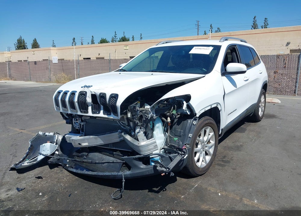 2018 JEEP CHEROKEE LATITUDE FWD VIN: 1C4PJLCB2JD537702