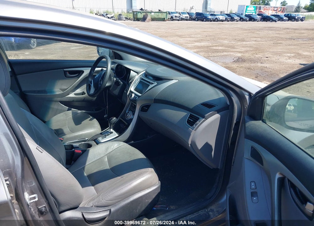2012 HYUNDAI ELANTRA LIMITED VIN: 5NPDH4AE0CH111280