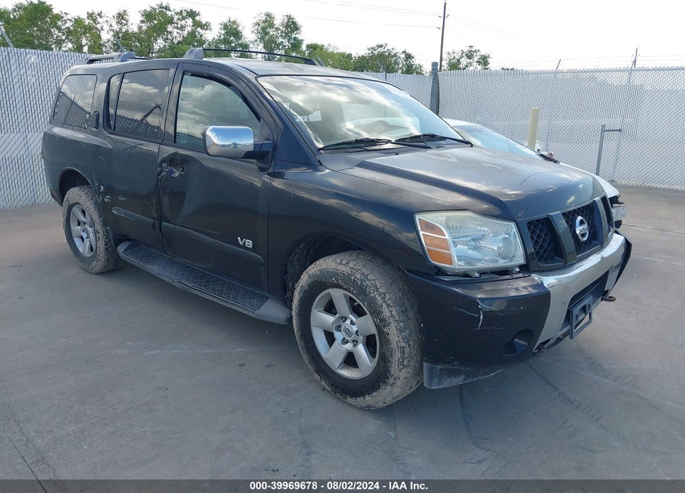 2006 NISSAN ARMADA SE VIN: 5N1AA08B76N715467