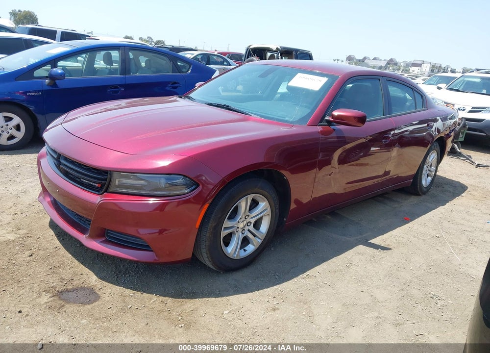 2020 DODGE CHARGER SXT RWD VIN: 2C3CDXBG1LH125792