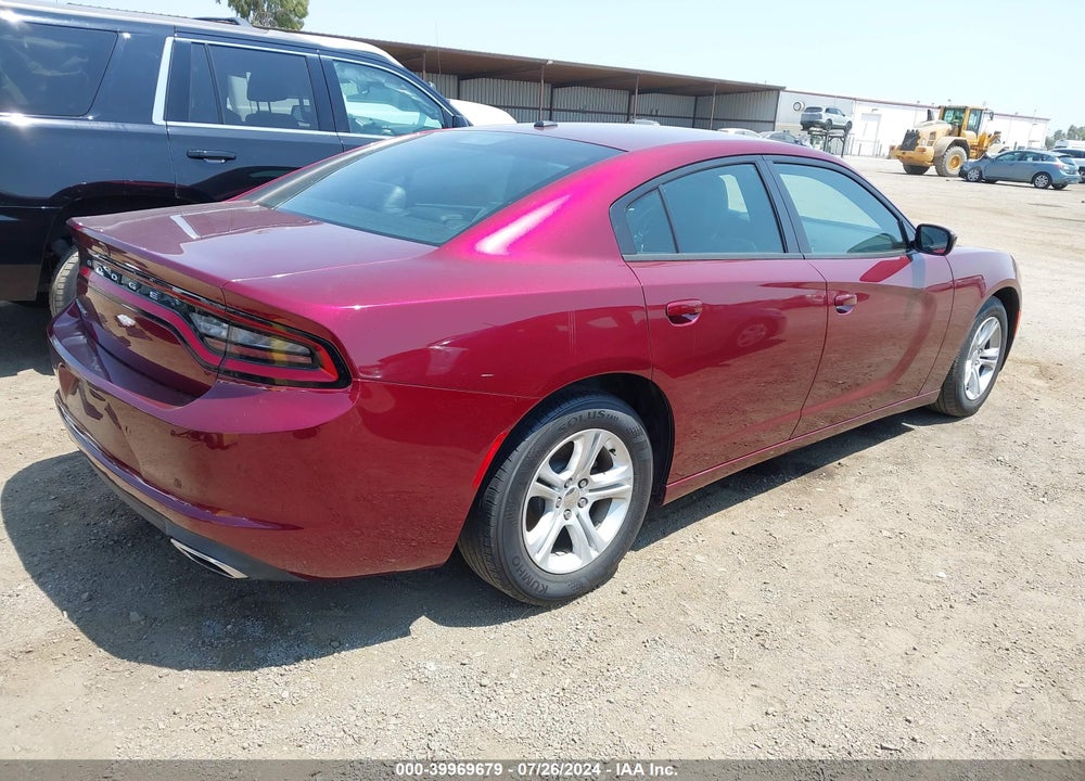 2020 DODGE CHARGER SXT RWD VIN: 2C3CDXBG1LH125792