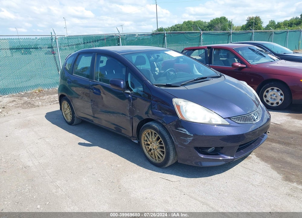 2009 HONDA FIT SPORT VIN: JHMGE87489S075309