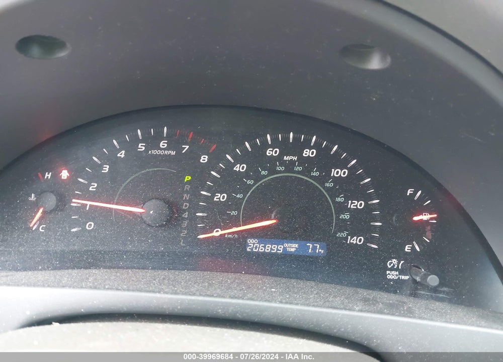 2009 TOYOTA CAMRY LE VIN: 4T1BE46K49U832422