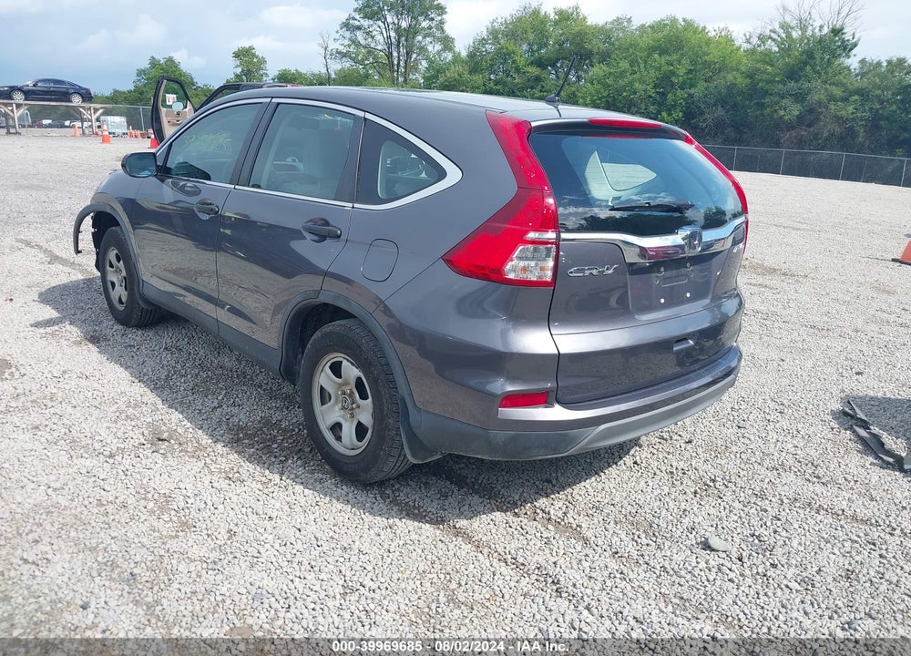 2015 HONDA CR-V LX VIN: 5J6RM4H30FL031123