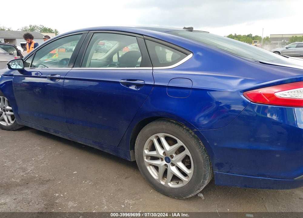 2014 FORD FUSION SE VIN: 3FA6P0H70ER148542