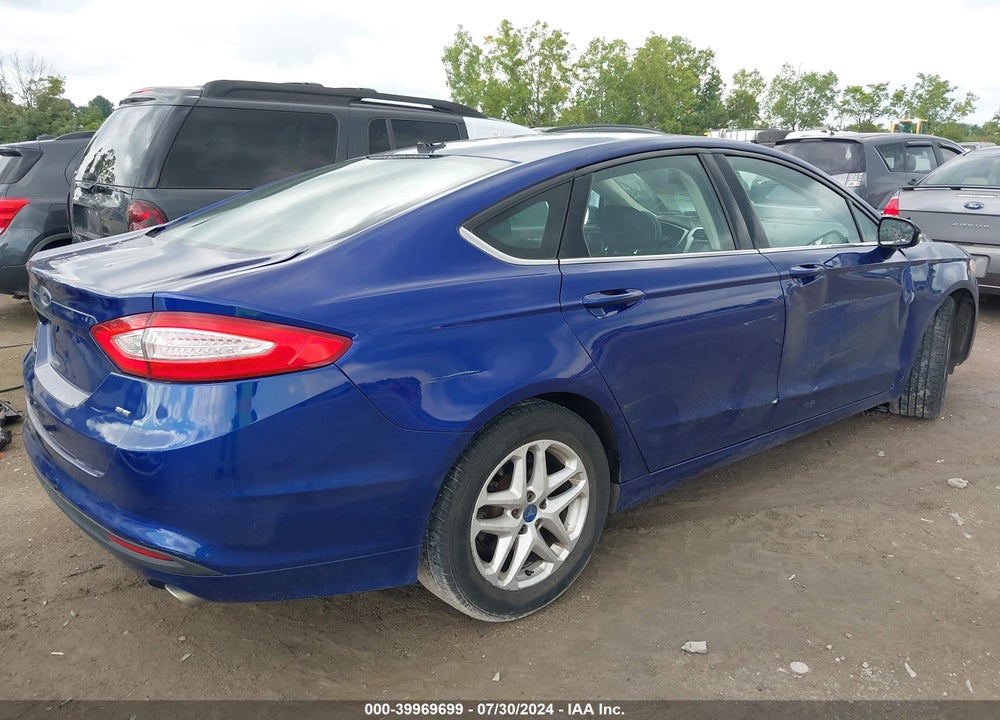 2014 FORD FUSION SE VIN: 3FA6P0H70ER148542