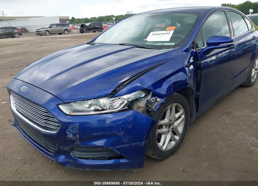 2014 FORD FUSION SE VIN: 3FA6P0H70ER148542