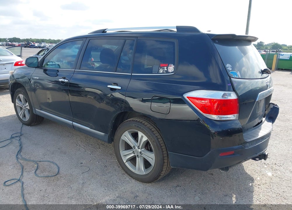 2012 TOYOTA HIGHLANDER LIMITED V6 VIN: 5TDYK3EH5CS072472
