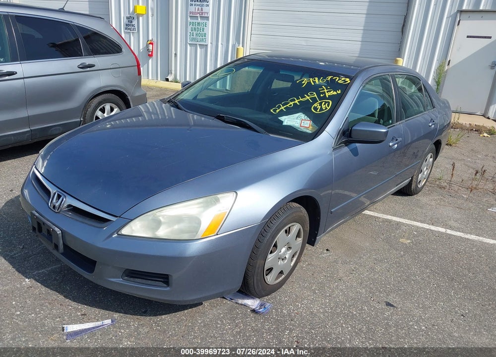 2007 HONDA ACCORD 2.4 LX VIN: 1HGCM56407A072749