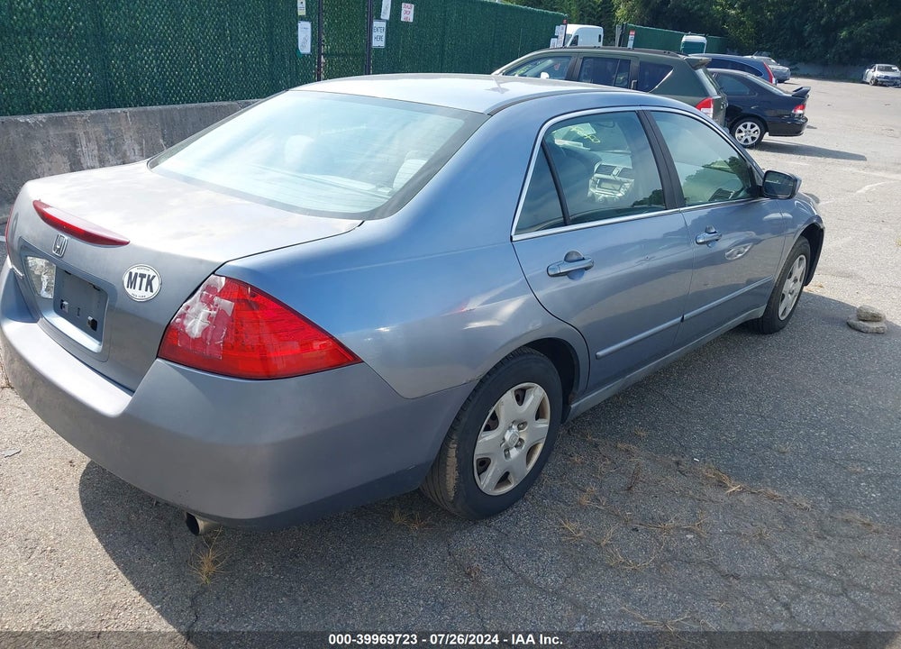 2007 HONDA ACCORD 2.4 LX VIN: 1HGCM56407A072749