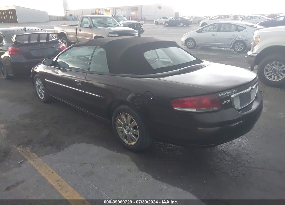 2004 CHRYSLER SEBRING LIMITED VIN: 1C3EL65R24N243099