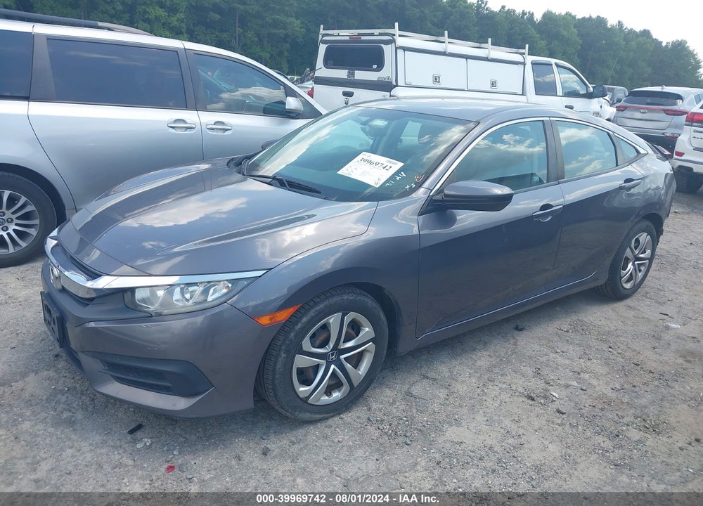 2016 HONDA CIVIC LX VIN: 19XFC2F51GE215890