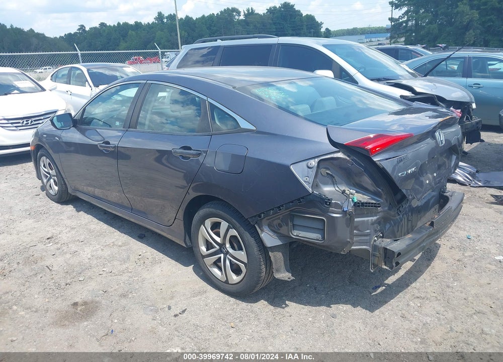2016 HONDA CIVIC LX VIN: 19XFC2F51GE215890