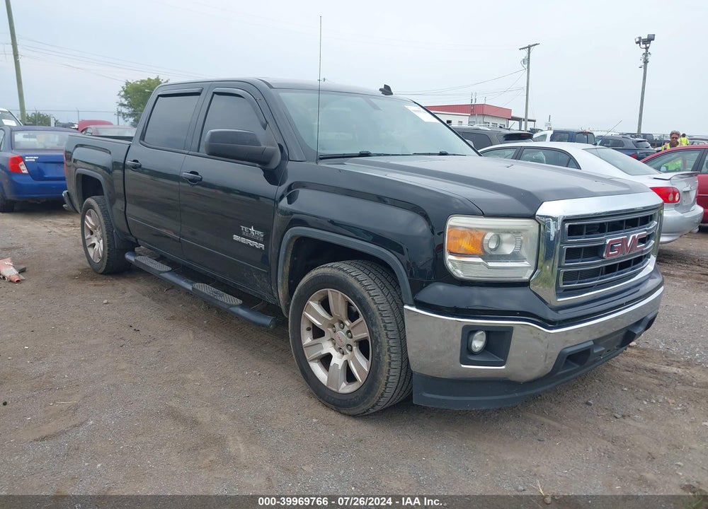 2014 SIERRA GMC  1500 SLE VIN: 3GTP1UEC1EG147100