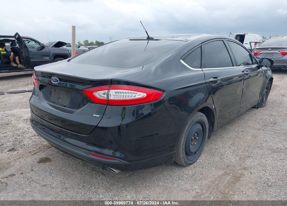 2014 FORD FUSION SE VIN: 3FA6P0H74ER143408
