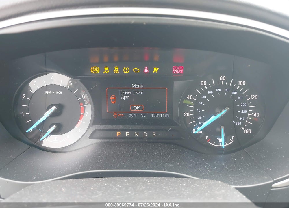 2014 FORD FUSION SE VIN: 3FA6P0H74ER143408