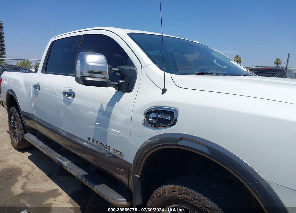2017 NISSAN TITAN XD PLATINUM RESERVE DIESEL VIN: 1N6BA1F41HN546131