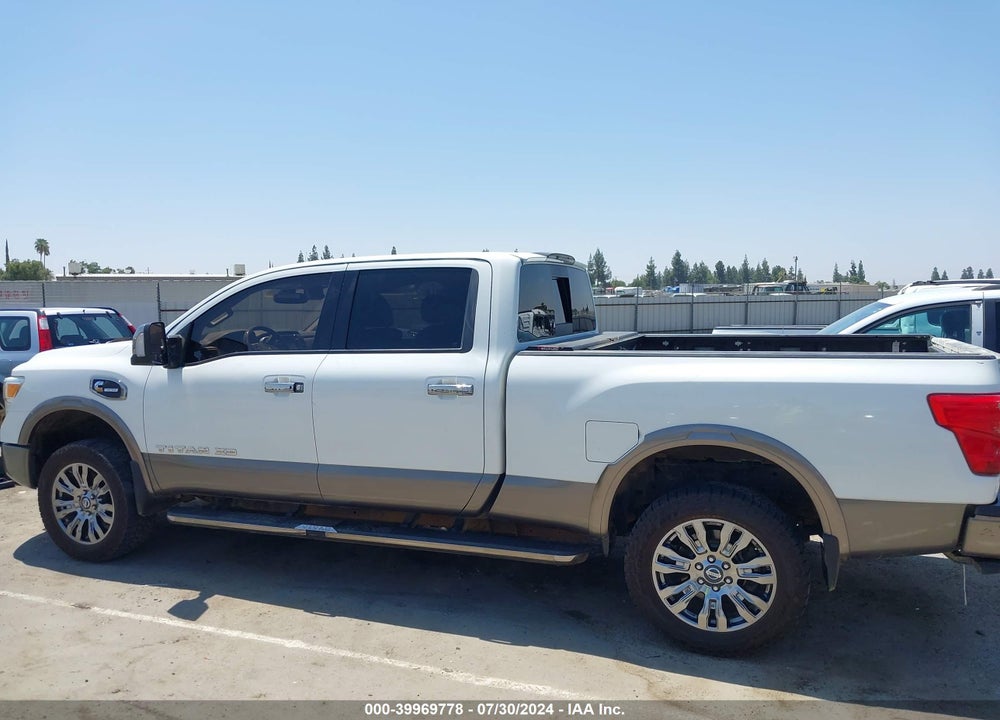 2017 NISSAN TITAN XD PLATINUM RESERVE DIESEL VIN: 1N6BA1F41HN546131