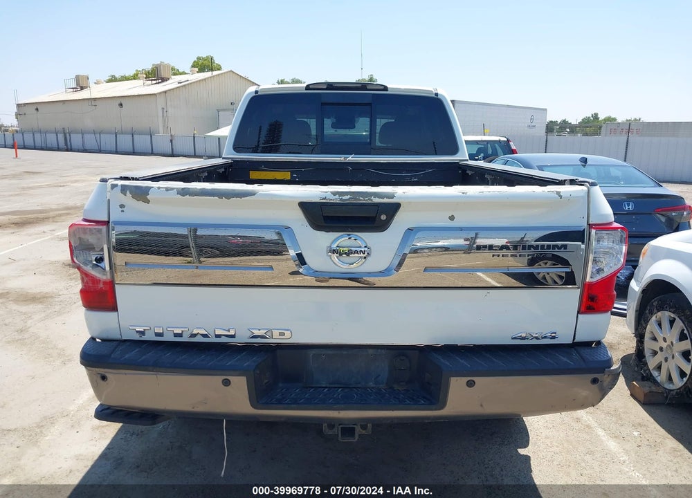2017 NISSAN TITAN XD PLATINUM RESERVE DIESEL VIN: 1N6BA1F41HN546131