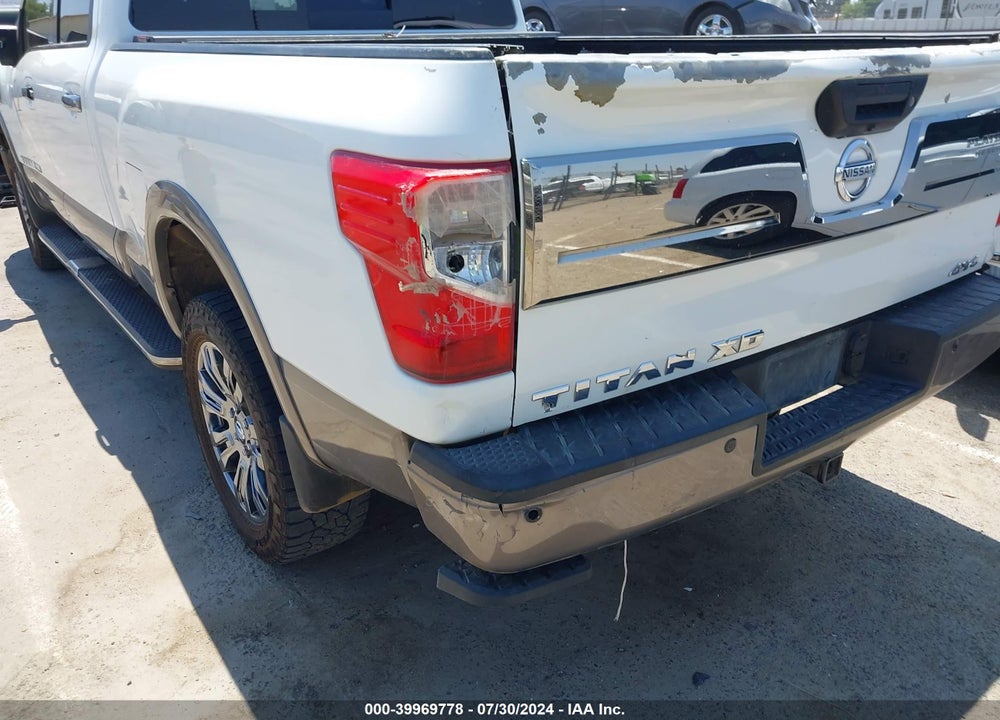 2017 NISSAN TITAN XD PLATINUM RESERVE DIESEL VIN: 1N6BA1F41HN546131
