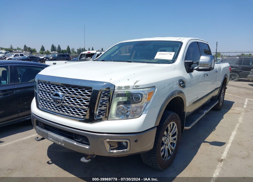 2017 NISSAN TITAN XD PLATINUM RESERVE DIESEL VIN: 1N6BA1F41HN546131