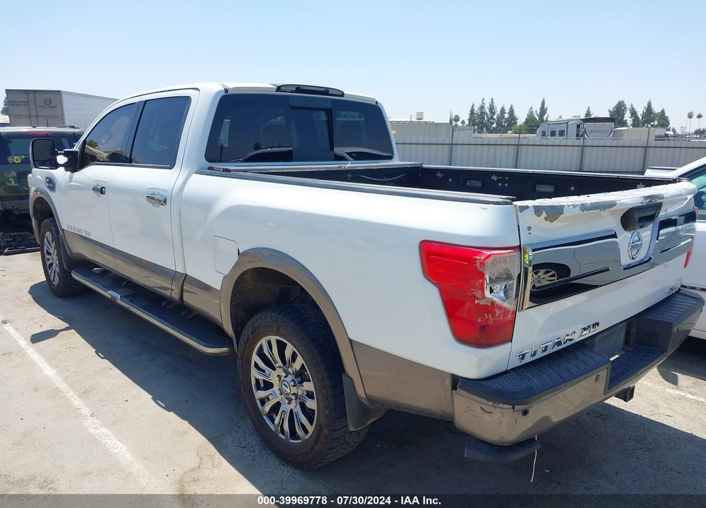 2017 NISSAN TITAN XD PLATINUM RESERVE DIESEL VIN: 1N6BA1F41HN546131