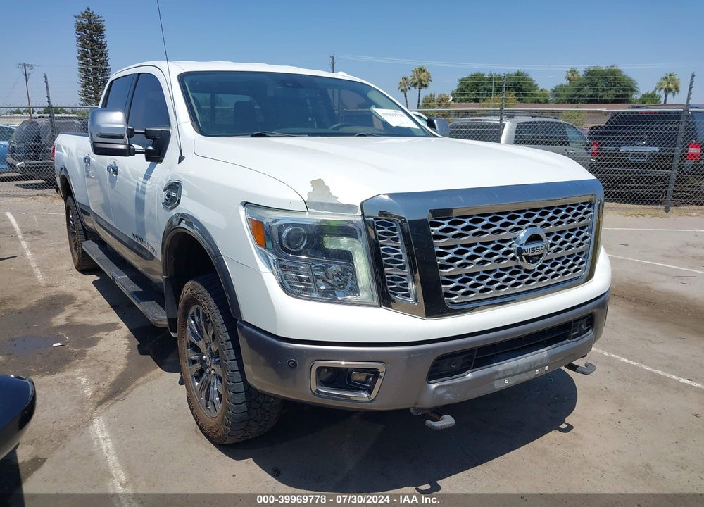 2017 NISSAN TITAN XD PLATINUM RESERVE DIESEL VIN: 1N6BA1F41HN546131