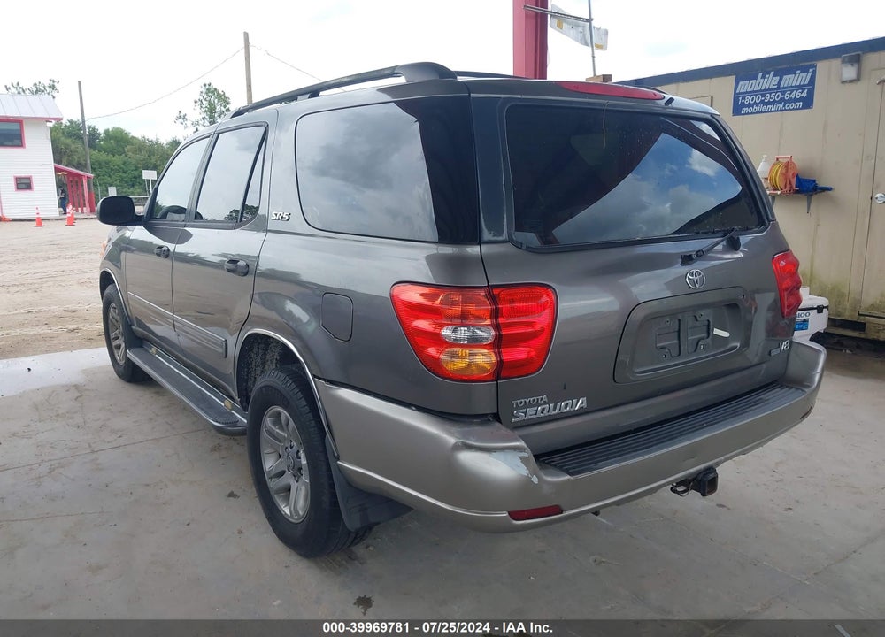 2004 TOYOTA SEQUOIA SR5 V8 VIN: 5TDZT34A24S205678