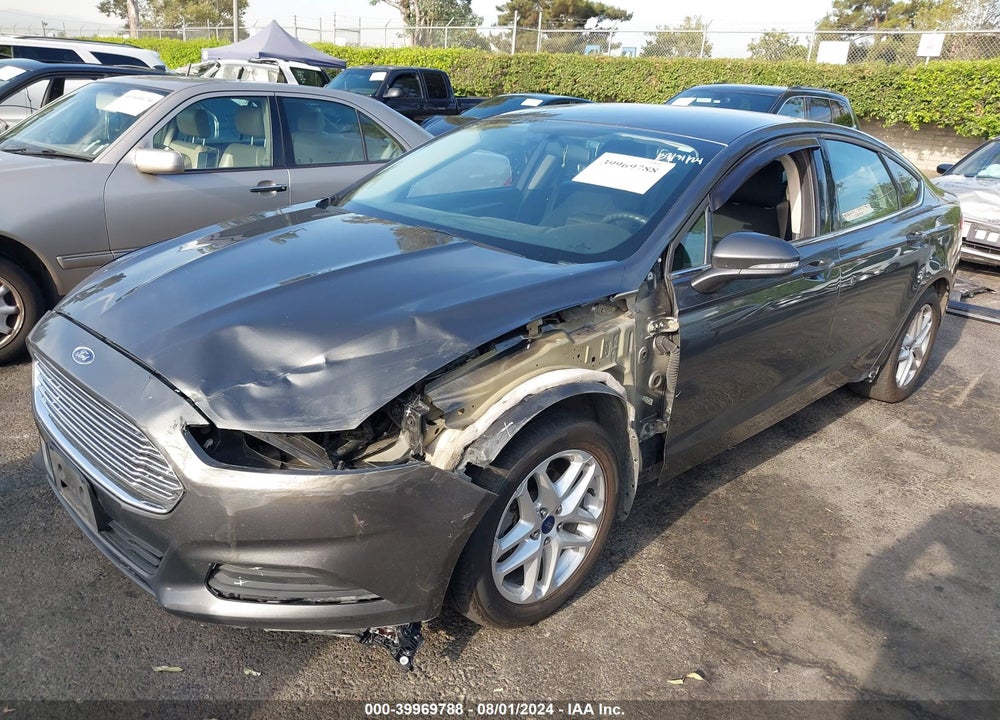 2016 FORD FUSION SE VIN: 3FA6P0HD8GR241110