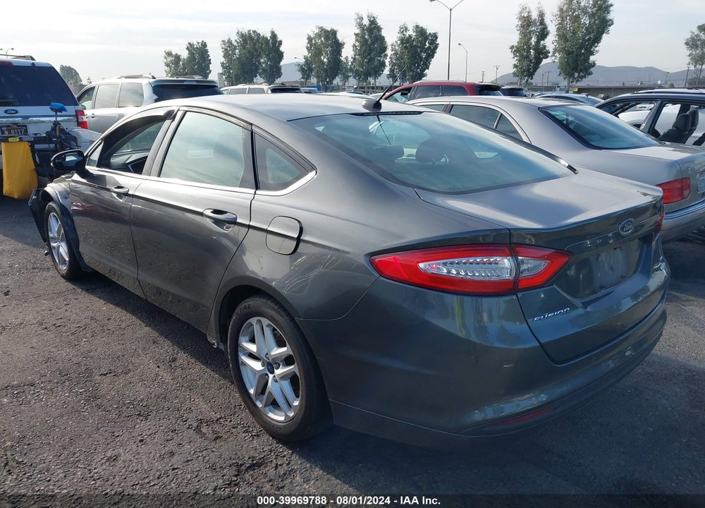 2016 FORD FUSION SE VIN: 3FA6P0HD8GR241110