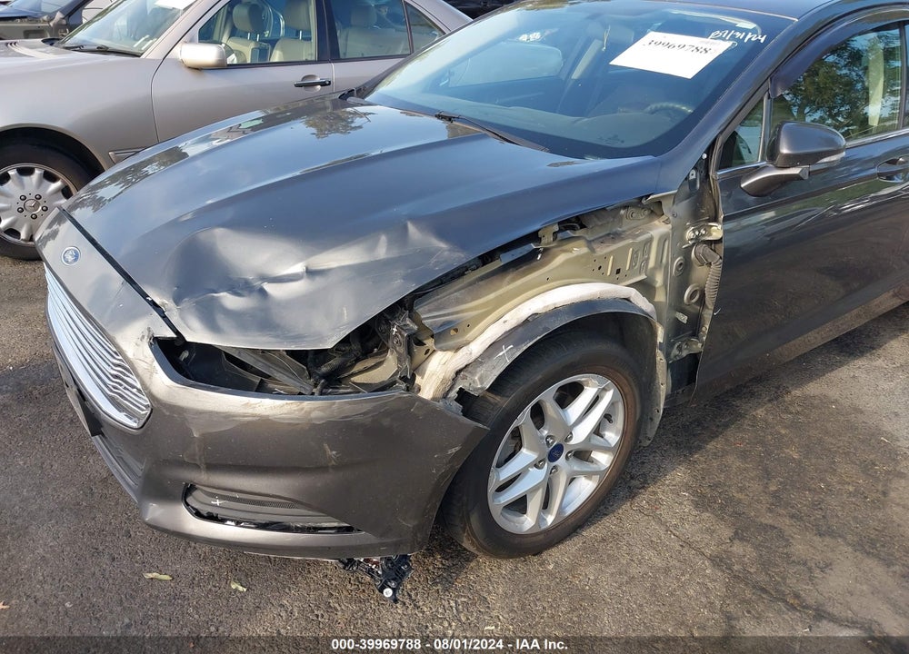 2016 FORD FUSION SE VIN: 3FA6P0HD8GR241110