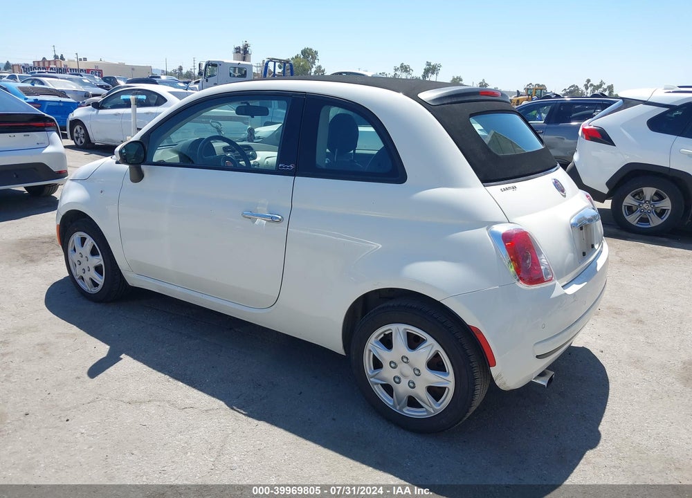 2013 FIAT 500C POP VIN: 3C3CFFDR7DT749382