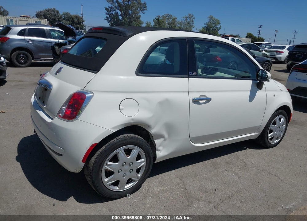 2013 FIAT 500C POP VIN: 3C3CFFDR7DT749382