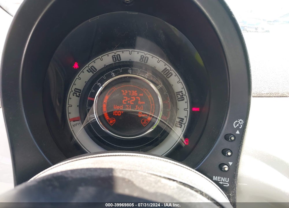 2013 FIAT 500C POP VIN: 3C3CFFDR7DT749382