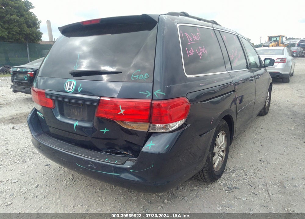 2010 HONDA ODYSSEY EX-L VIN: 5FNRL3H67AB003604