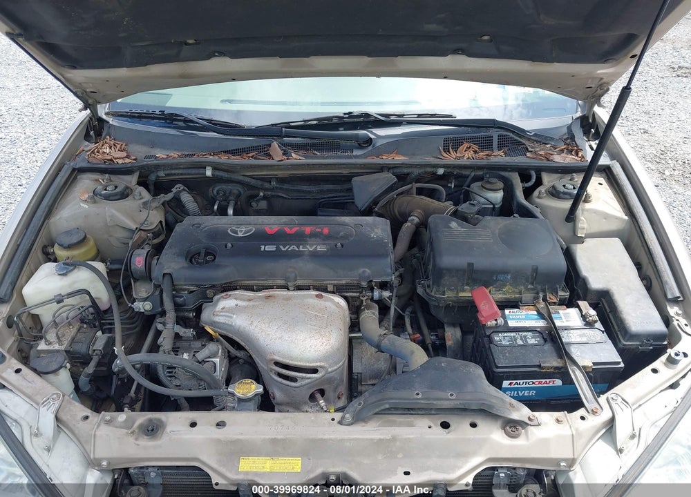 2002 TOYOTA CAMRY LE VIN: 4T1BE32K02U521396