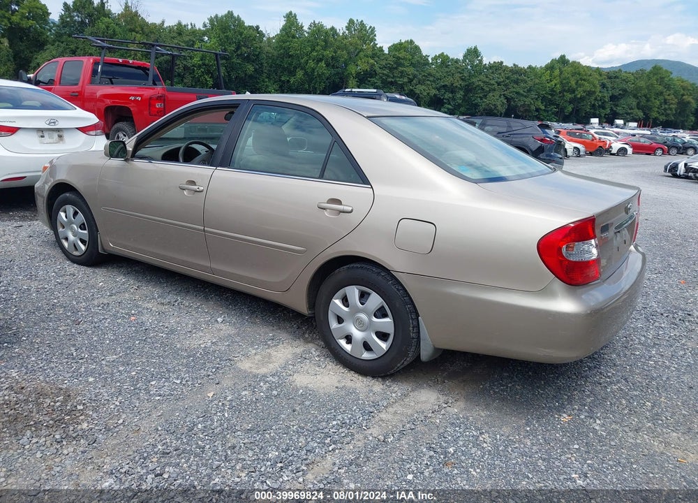 2002 TOYOTA CAMRY LE VIN: 4T1BE32K02U521396